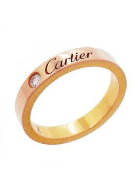 Cartier Ring C de Cartier 18k Pink Gold Diamond